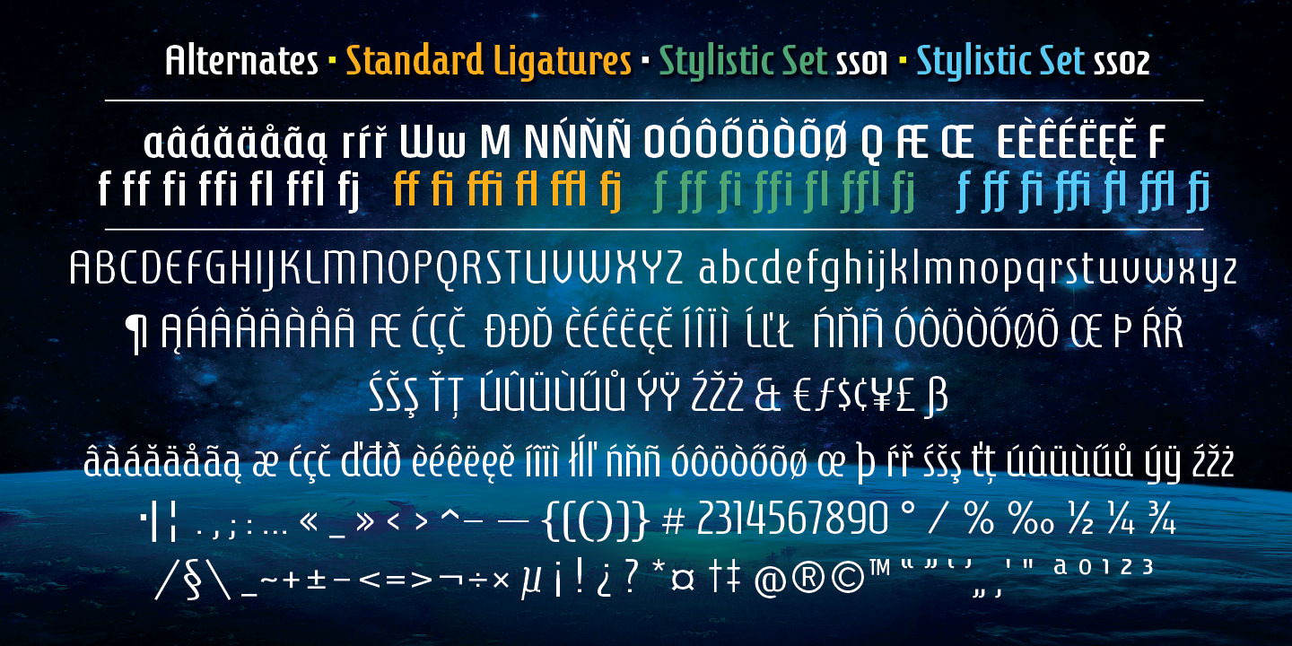 Przykład czcionki Catapult SemiBold